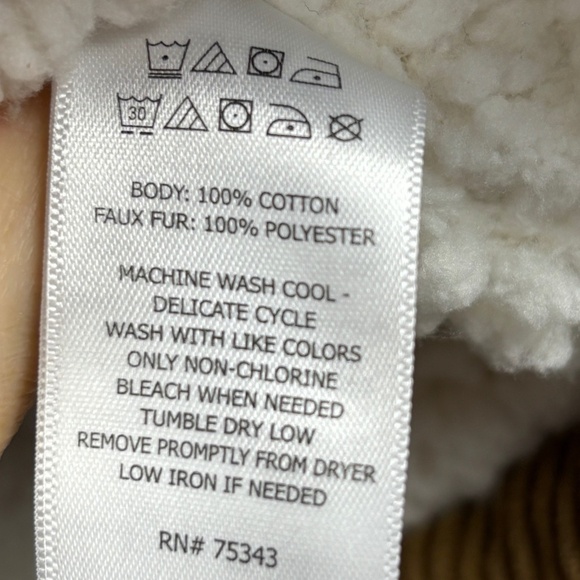 Telluride Mens Corduroy Jacket Shacket XXL Sherpa Lined Workwear Outdoor NWT - Picture 7 of 11